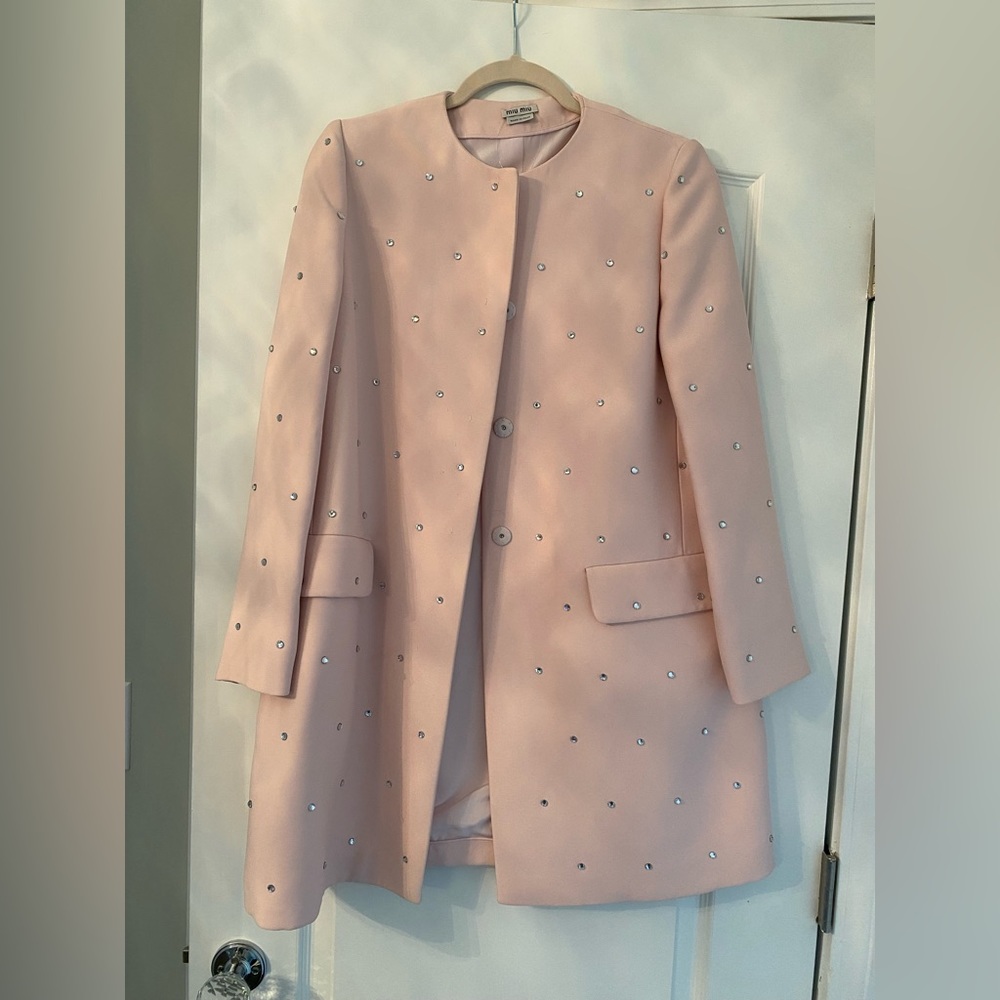 Brand new pink crystal jacket - Picture 1 of 10